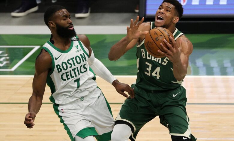 milwaukee bucks vs boston celtics match player stats