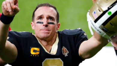 drew brees makes his nbc debut, internet amazed by his new hair