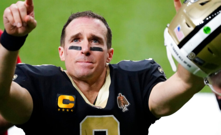 drew brees makes his nbc debut, internet amazed by his new hair