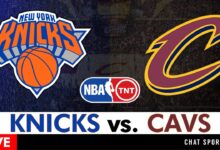 knicks vs cleveland cavaliers match player stats